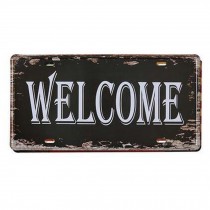 Creative Collections Art Fashion Embossed Tag Wall Hanging Decoration Tin Sign