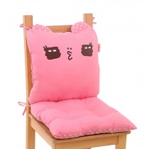 Perfect Indoor Seat Cushion Cute Home Office Conjoined Chair Pads PINK, 40x80cm