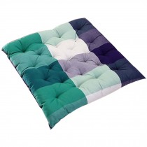 Soft Cotton Stripe Classic Green Pattern Fashion Cushion Mat