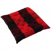 Multicolor Stripe Pattern Soft Cotton Mat Cushion