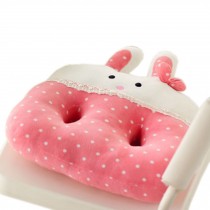 Cute Cartoon Chair Pad Thicker Buttock Protectors Cushion, Pink Dot Rabbit