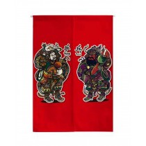 Chinese Style Short Half Curtain Living Room/Bedroom Valance, Ping Pong