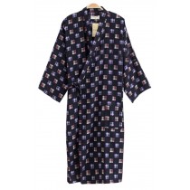 Men's Kimono Pajamas Khan Steamed Clothes Men's Bathrobes Kimono Robes