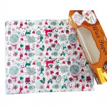 Christmas Candy Paper Tray Paper Wax Paper Greaseproof Hamburger Paper 8.5x9.8in