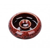 Simple Continental Ashtrays Home Office Decoration Ashtrays, Blood RED