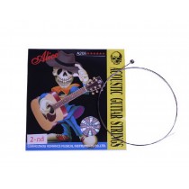 Set of 6 Single Acoustic Guitar Strings, B-2nd Stainless Steel Strings