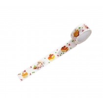 Set of 3 Rolls Dessert Adorable Decorative Tape Scrapbooking Paper Sticker