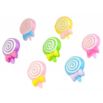Candy Design Pushpins Drawing Pin 10 Pcs for shcool or office, Randon Color