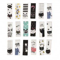 Set Of 18 Colored Lovely Cat Pattern Keep Your Place Bookmark Creative Gifts