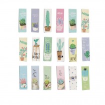 Set Of 18 Potted Pattern Exquisite Bookmarks, Ideal Gift For Friends And Family