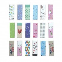 Set Of 18 Colorful Love pattern Bookmarks, Ideal Gift For Friends And Family