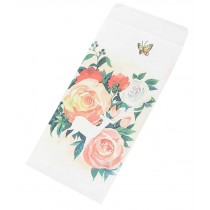 30pcs Japanese Style Invitation Envelopes Artistic Deer Greetings Cards, Flower