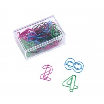 30 Pieces Paper Clips Roman Numerals Funny Office Desk Accessories Bookmarks