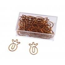 30 Pieces Paper Clips Pineapple Shapes Office Funny Desk Accessories Bookmarks