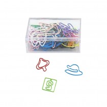 30 Pieces Assorted Shapes Paper Clips Funny Office Desk Accessories Bookmarks