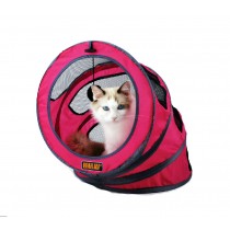 Collapsible Spiral Cat Litter / Cat House / Cat Bed ROSE RED (Size:W27*H35 CM)