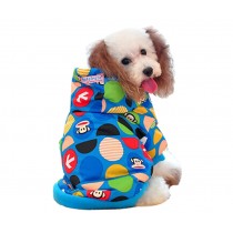 Comfy  Dog's Winter Waterproof Jacket Pet Clothing (Sea Blue, Size: L)
