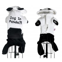 [Dog in Panda] Dog's Cute Apparel Pet Clothing Puppy Clothes Pet Apparel (MM)