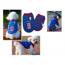 [ITALIA] Lovely Dog Apparel Pet Clothing Pet football clothes, Size XL