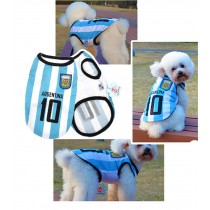 [ARGENTINA] Lovely Dog Apparel Pet Clothing Pet football clothes, Size XL