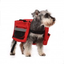 Pet Dog Out Large Backpack - Versatility Large Dog With A Backpack--Red 1