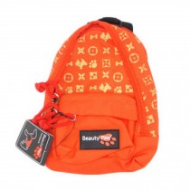 Pet Dog Out Large Backpack - Versatility Large Dog With A Backpack--Orange 2