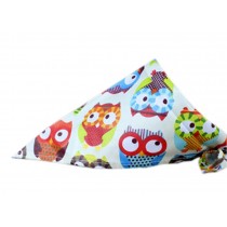 2 Pieces of Fashionable Cute Pets Triangle Scarves/Headscarf, Owl