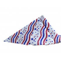 2 Pieces of Fashionable Cute Pets Triangle Scarves/Headscarf, Star