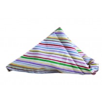 2 Pieces of Fashionable Cute Pets Triangle Scarves/Headscarf, Stripe