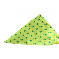 2 Pieces of Fashionable Cute Pets Triangle Scarves/Headscarf, Yellow