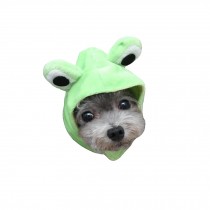 Lovely Frog Hat Pet Costume Accessory, Medium, Green