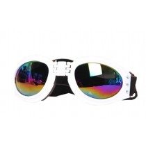 New Fashionable Pet Dog Goggles UV Sunglasses Perfect Sun Glasses Eye Wear White