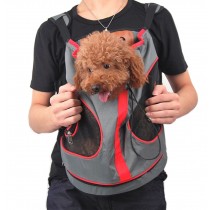 Nylon Chest Carrier Backpack Bag for Pets Dogs (28*29cm, Up to 8.8LB)