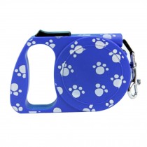 Universal Leash Collar Blue Step Style 3m Retracted Pets Harness Supplies