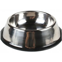 Stainless Steel Pet Bowl Dogs Cats Bowl Pet Supplies(10 * 2.5 Inches)