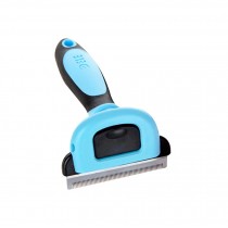 (Blue)Suitable For Cats Useful Paddle Brush/Grooming Comb