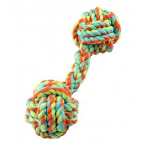 Colorful Knot Rope Ball Chew Dog Puppy Toy Pet Chew Toy Random Color