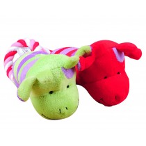 Pet Favorites Durable Clean Teeth Chew Toy Plush Toys With Sound Random Color A