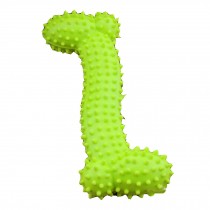 Pet Toys[Dog Bone]--Durable Clean Teeth Chew Toy/Dental Chew Pack,GREEN,6-inch