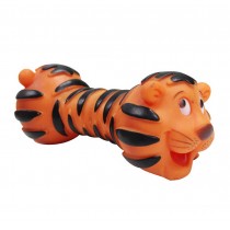 Set of 2 Creative Dog Durable Clean Teeth Chew Toy With Sound,Tiger