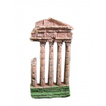 Resin Emulational Ancient Rome Aquarium Ornament, 9x3x17cm