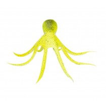 Creative Emulational Octopus Aquarium Ornament, Yellow
