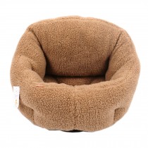 Skin Soft and Warm Pet House Dog Cat Pet Bed Puppy sofa, Fleece 43*35*30CM