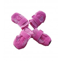 Fashional Breathable Mesh Dog Boot Pet Casual Shoes, Pink