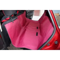 Waterproof Solid Color Bench Seat Dog Car Seat Cover ROSE (57"Wx57"L)