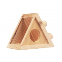 Small Pet Hamster Wooden House/Bedroom Accessories, Triangle