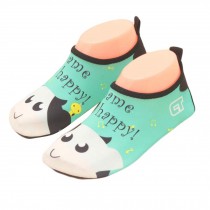 Kids Water Shoes Soft Sock Shoes Sandals Cow Pattern Beach Shoes Floor Shoes