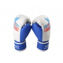 Professional Cool Adult Boxing Gloves Training Gloves BLUE, 12 Ounce