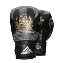 Comfortable Adult Boxing Gloves Training Gloves BLACK, 10 Ounce