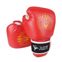 Adult Boxing Fighting Gloves Household Training Gloves RED, 10 Ounce